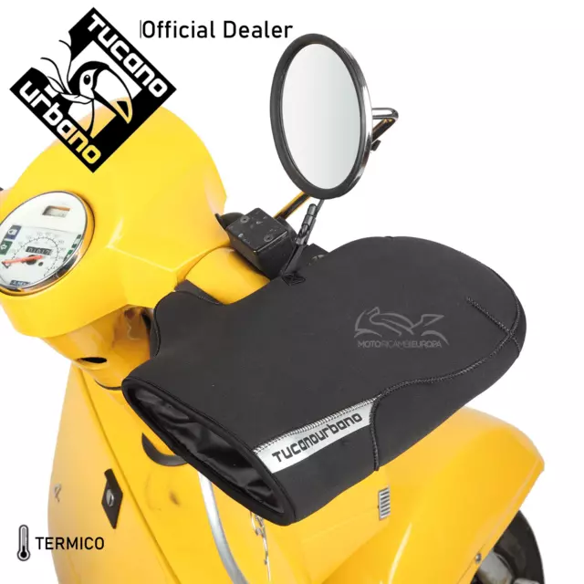 Copri Manopole Scalda Mani Per Moto Scooter Manubri Senza Bilanciere Montaggio R