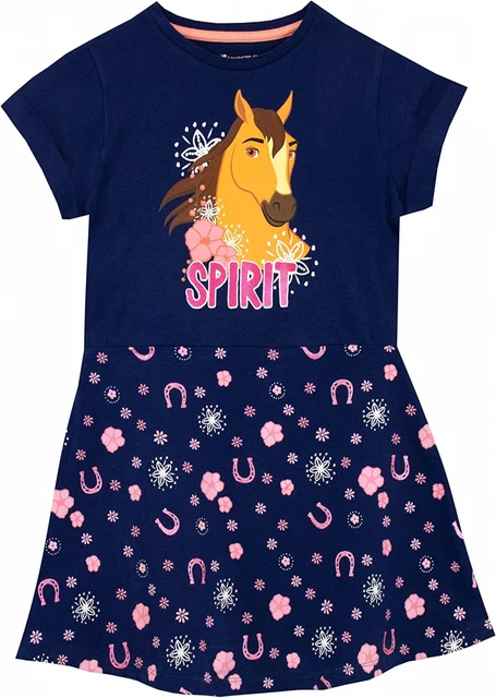 DreamWorks Abito per Ragazze Spirit Riding Free 9-10 anni