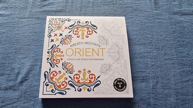 Malblock Malbuch Erwachsene Orient aus DK-Verlag (Zustand neu, ungenutzt)