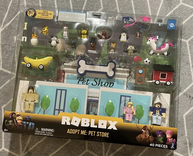 ROBLOX CELEBRITY ADOPT Me Pet Shop Store 40 Pieces Playset Includes