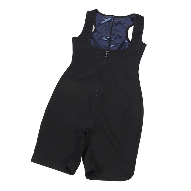 SWEAT SAUNA JUMPSUIT Slimming Sauna Suit For Yoga £12.88 PicClick UK