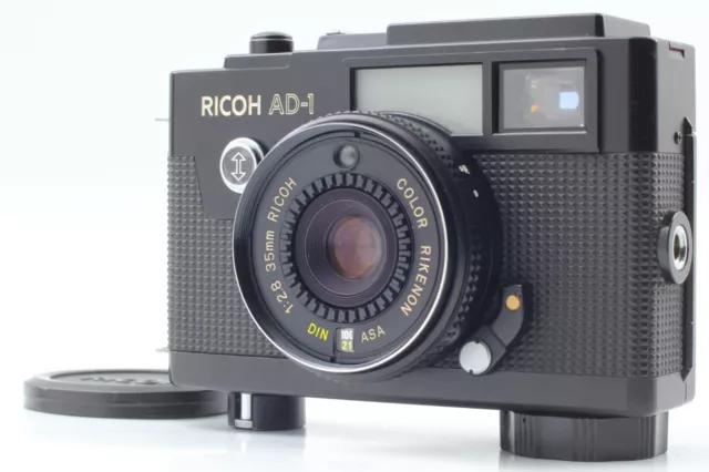 【Exc+4】 RICOH AD-1 Point & Shoot Spring-Loaded Film Camera 35mm f/2.8 From JAPAN