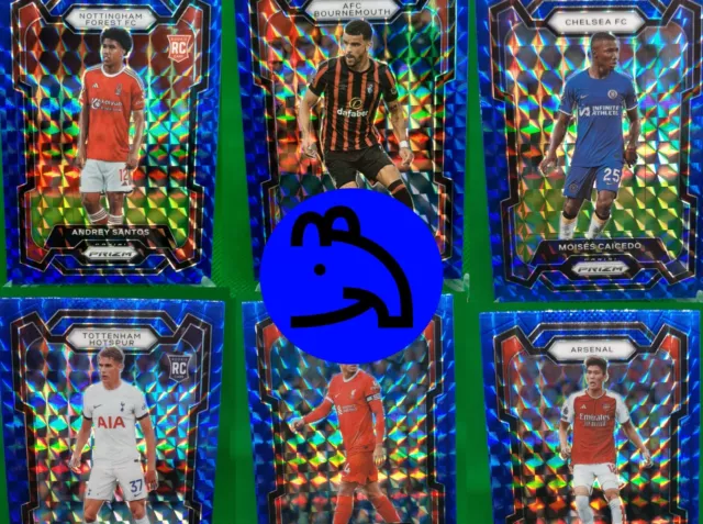 Elige tus tarjetas - Mosaico azul Prizm Premier League Panini 2023-24 EPL
