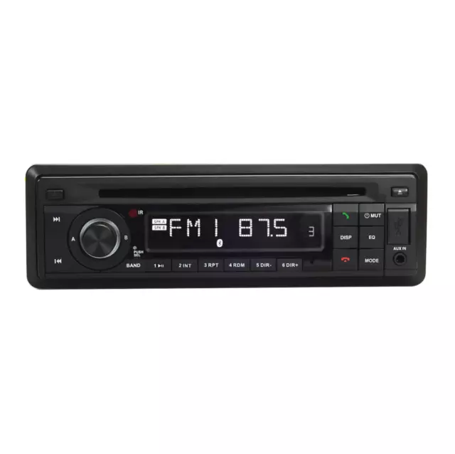 PORSCHE 911 Vintage Look AM FM CD Bluetooth Radio fits 1974-89 SC Carrera NEW