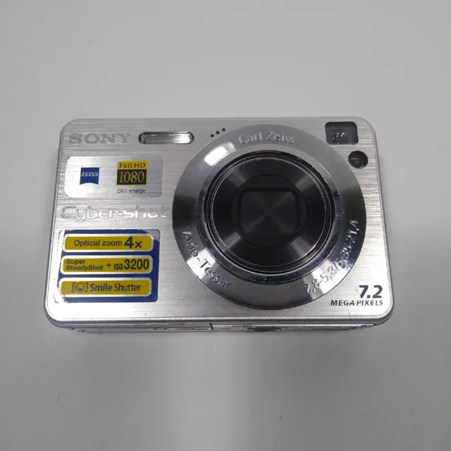 Sony Cyber-Shot DSC-W120 7MP 3x Digital Camera No Charger