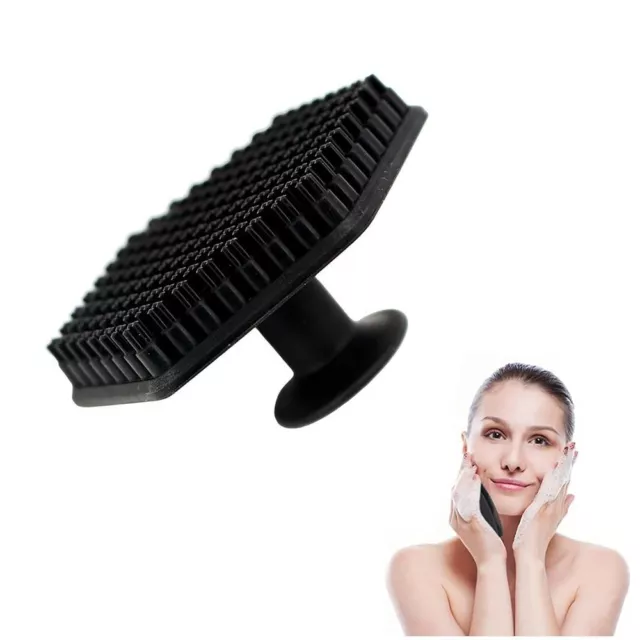 Brush Exfoliating Silicone Miniature Face Scrub Brush Facial Cleaning Scrubber