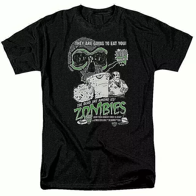 AQUA TEEN HUNGER FORCE "Zombies" Mens Adult Unisex T-Shirt -Available Sm to 5x