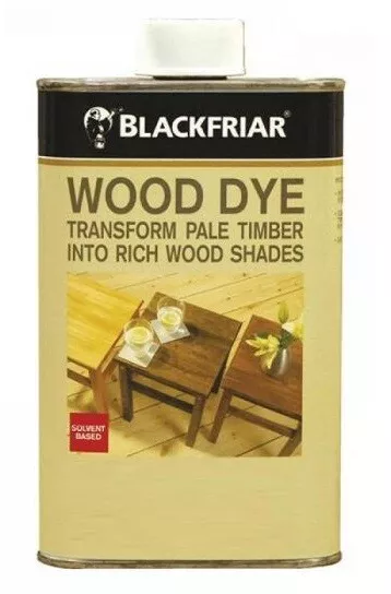 Blackfriar Wood Dye Interior Exterior Wood Protection Red Wood Mahogany 500ml