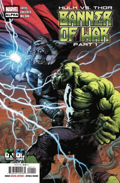 Hulk Vs. Thor: Banner Of War Alpha #1 (2022) Vf/Nm Marvel*