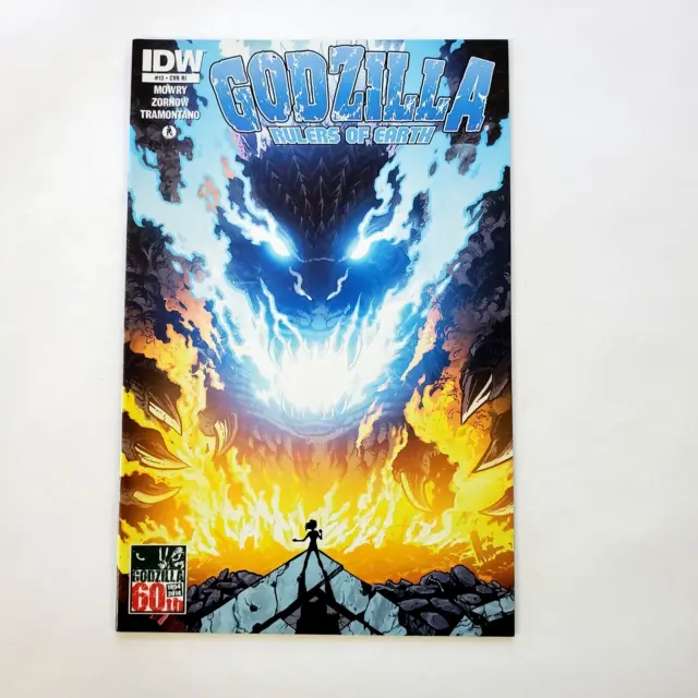 Godzilla Rulers of Earth #13 RI Variant Cover IDW Comic Book 2014 Chris Mowry
