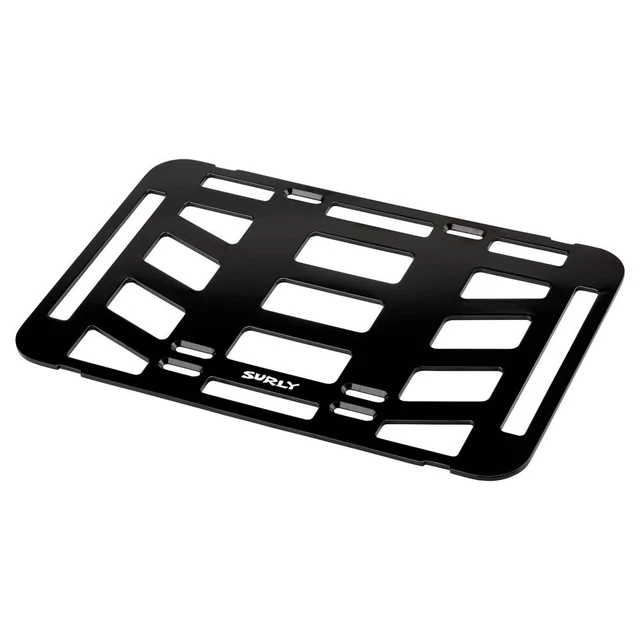 Porte-bagages Avant Pour Vélo En Aluminium - Léger, Stable 26x26cm, Facile à Monter Pour VTT Et Vélo De Route