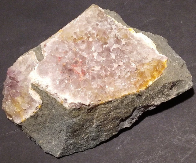 Geode, Amethyst, Rauchquarz, 13*8*5cm