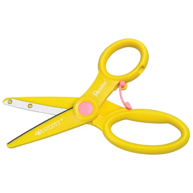 WESTCOTT Kinderschere gelb-rosa 14,0 cm