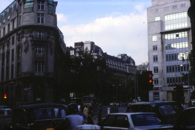 1985 Street Scene Waldorf Hotel City Shadows London Generic Mount Slide