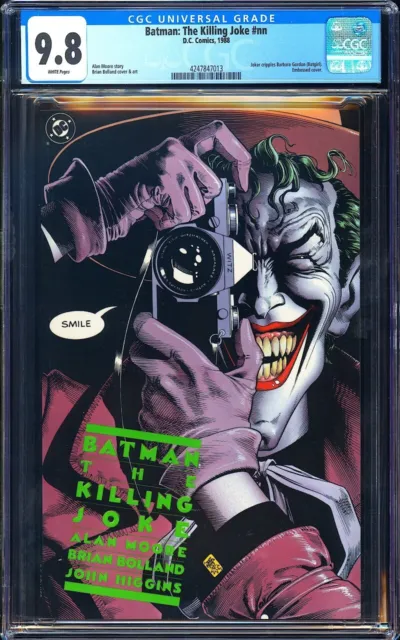 Batman The Killing Joke CGC 9.8 (1988) DC Comics 1st Print! Classic Cover! L@@K!