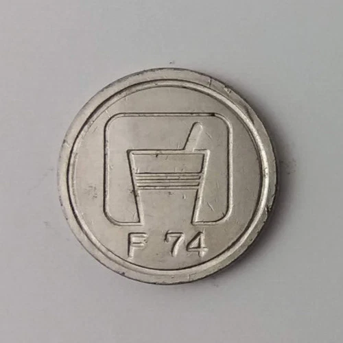 Italy Faema 74 Coffee Machine Vending Token 22mm Italy Faema 74 Coffee Machine Vending Token 22mm