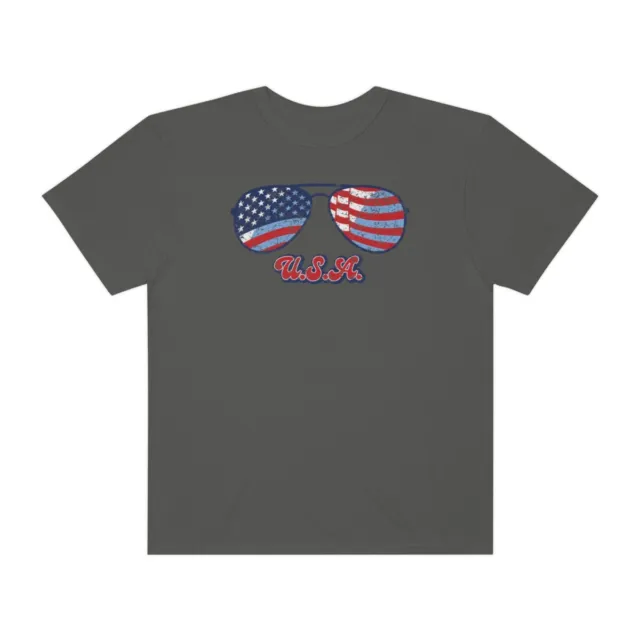 Patriotic Fourth of July 4th Summer Vacation USA Gift Comfort Colors T-Shirt