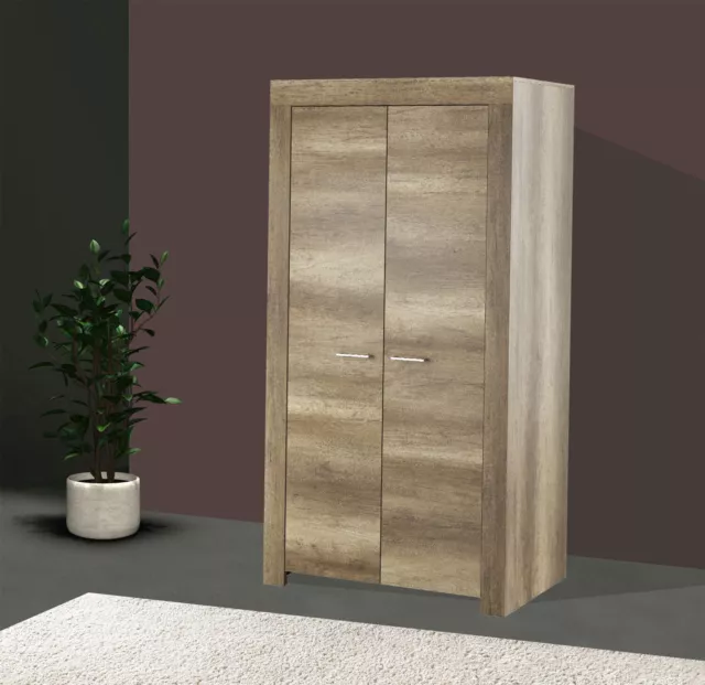 Armadio portaoggetti ""Sky"" armadio 110 cm grigio country