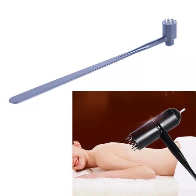 1x Plum Blossom Single-end Figured Seven-star Dermal Needle For Cupping Th.FY