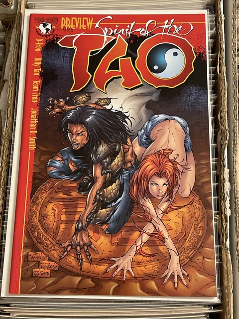 Spirit Of The Tao Preview #1 Billy Tan Regular Main Cover Top Cow Bad Girl 1998
