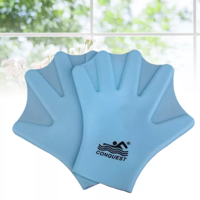 Schweißabsorbierende Handschuhe Schwimmhandschuhe Mit Schwimmhäuten Tauchen