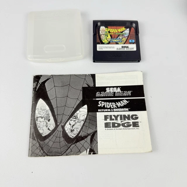 Jeu Sega Game Gear – Spiderman Return Of The Sinister Six – Cartouche
