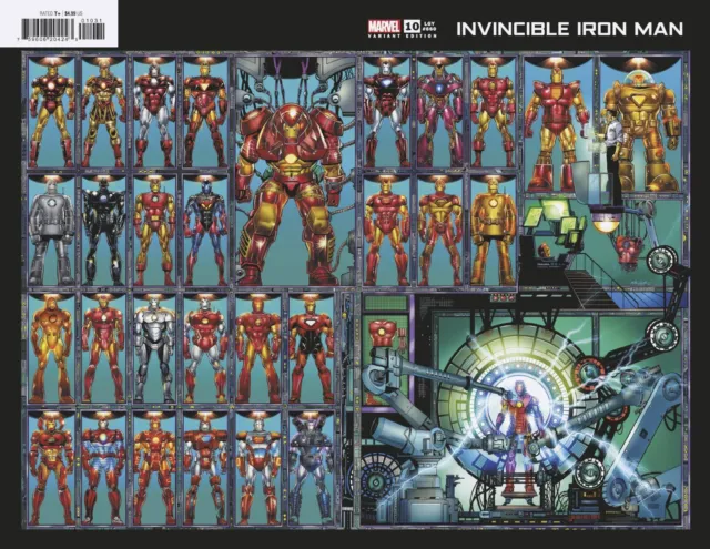 Invincible Iron Man #10 Bob Layton Wraparound Variant 2023 MCU NM/NM-
