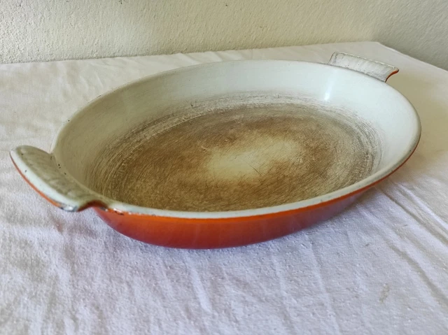 Plat à Four Ovale Vintage En Aluminium 30 Cm - Sans Marque, Idéal Pour Cuisine Rétro