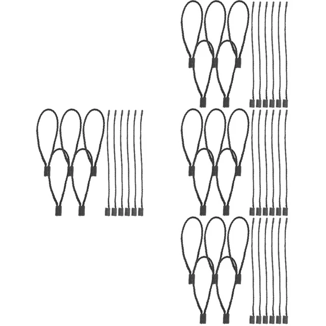 4pcs 1 Bag Hanging Tags Strings Tags String Tags Seilhänge