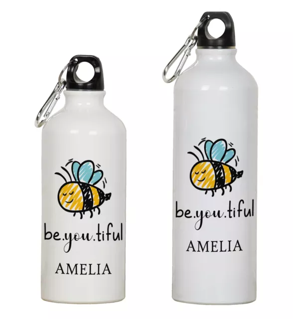 Printtoo Personalized Water Bottle Custom Name Girls Aluminum Bottle-BOT-194A