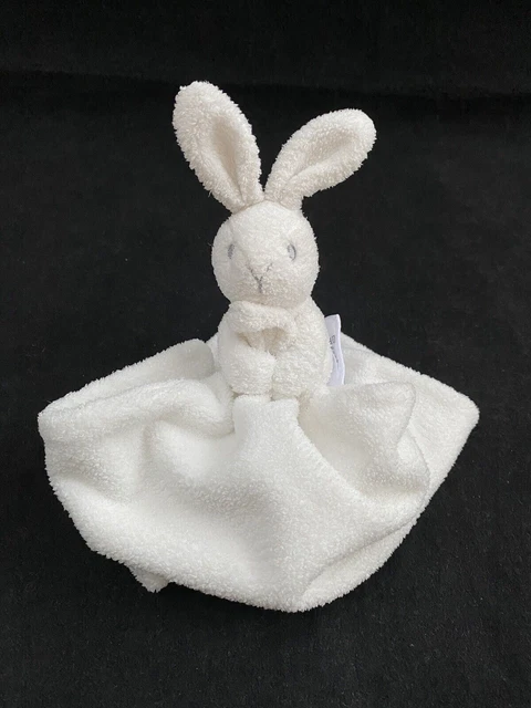 The Little White Company Bunny Rabbit Comforter Blankie Soother Soft Toy Blanket