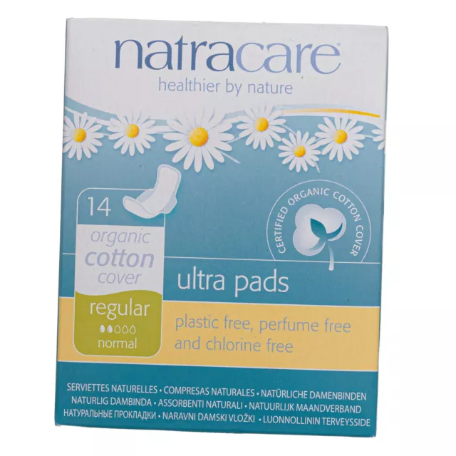 Natracare Serviettes hygiéniques écologiques ultra régulieres, 14 pieces 3