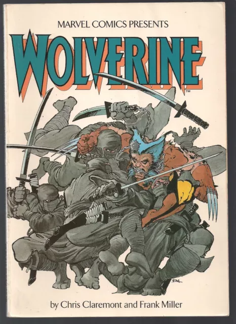 Wolverine Marvel 1987 Softcvr Gn Tpb 5Th Prnt Chris Claremont Frank Miller #1-4