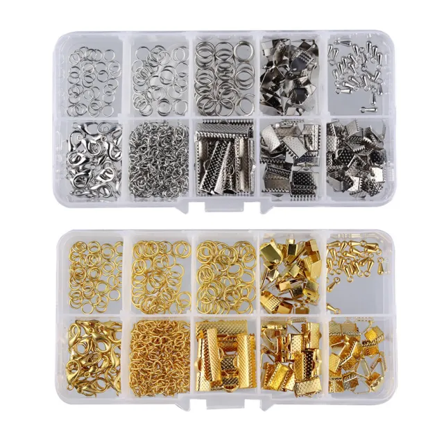 2 Set Jewellry Findings Starter Kit Beading Making Kits Fourniture de