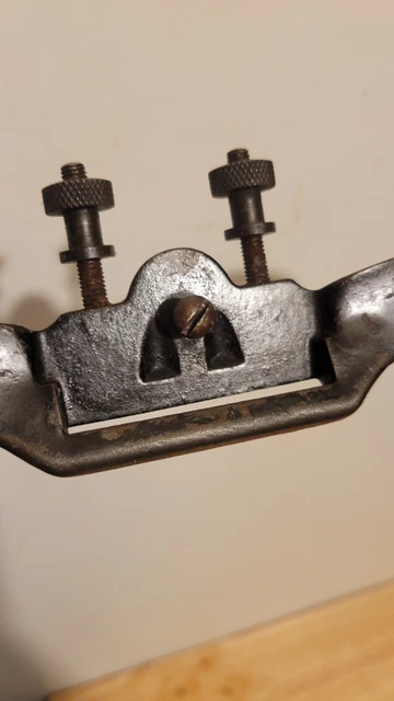 Vintage Stanley No. 151 Adjustable Spoke Shave, Flat Bottom, Usa 3