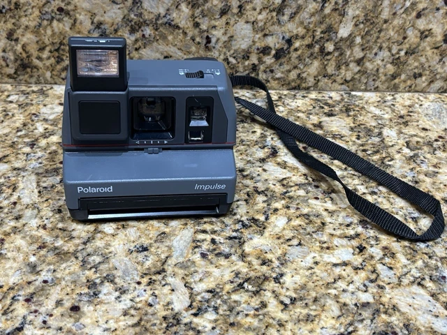 Vintage Polaroid Impulse Camera VINTAGE POLAROID IMPULSE Gray