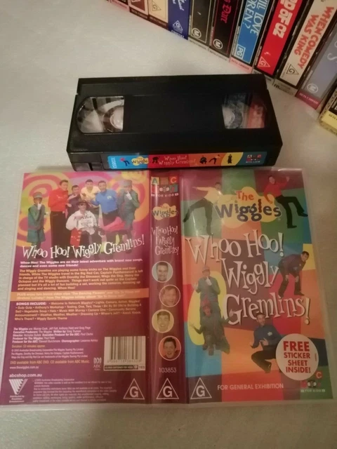 THE WIGGLES: WHOO HOO! WIGGLY GREMLINS! - RARE 2003 ABC Video Release