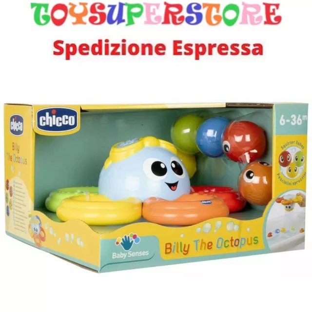 Gioco Bambini Per Il Bagnetto Billy Il Polpo Chicco