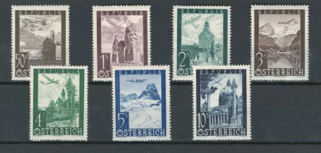 Austria Europe Mnh Air Mail Set Of  Castles & Sites Stamps  Lot (Ostreich 219)