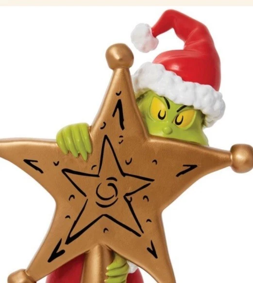 DEPT 56 DR Seuss Grinch "The Grinch Tree Topper" 6010970 * New * £80.18