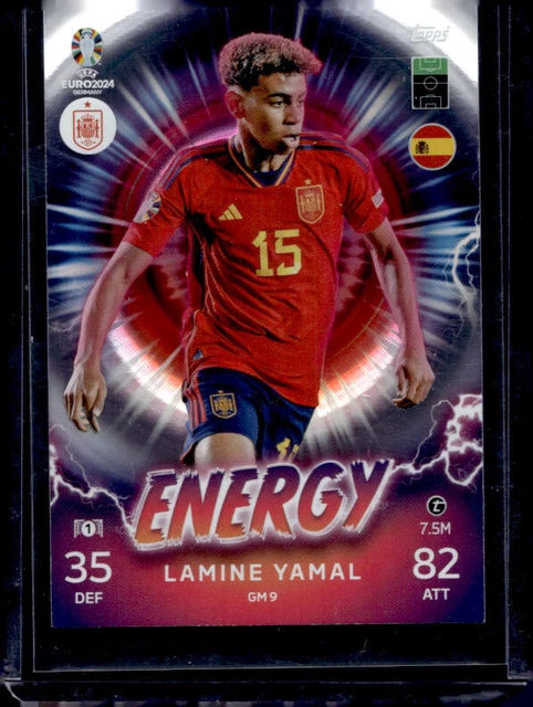 Topps Match Attax UEFA Euro 2024 Lamine Yamal Breakthrough