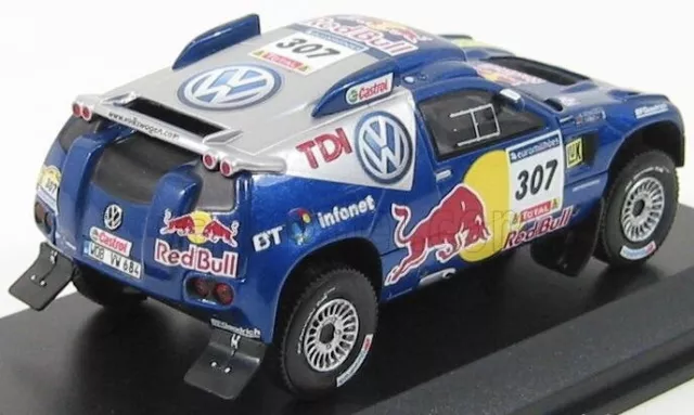 Rare Vw Race Touareg 2 Tdi 2006 #307 Red Bull C.sainz 1:43 Norev (Dealer Model) 2