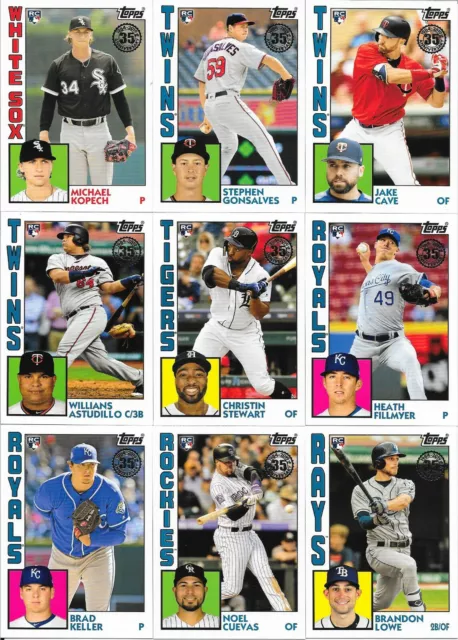 2019 Topps Series 2 1984 Topps ROOKIE Insert cards, Complete your set, You Pick!