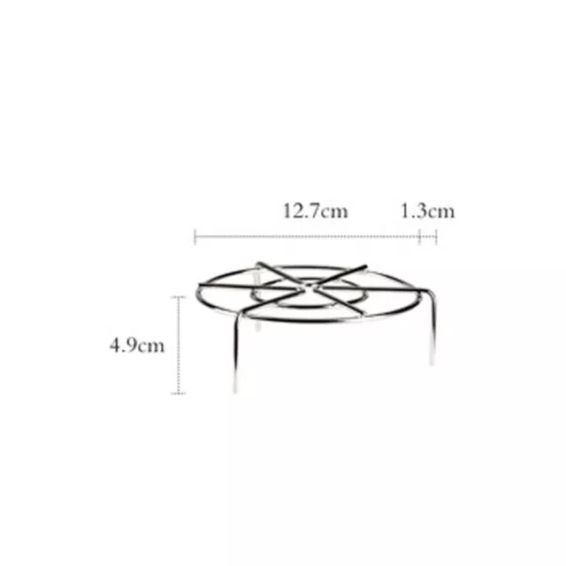 Autocuiseur de panier de vapeur de support de vapeur en métal résistant de