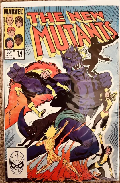 New Mutants #14-1St Magik Illyana Rasputin 1983