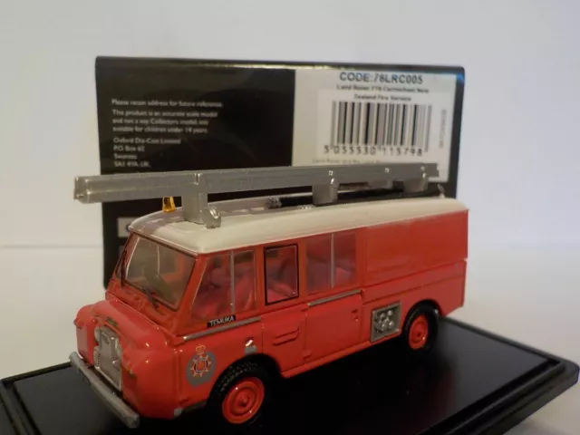 Land rover FT6 New Zealand fire service, Oxford Diecast 1/76 New Release