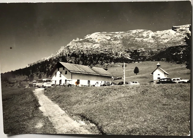 Rara Veduta Foto Cartolina Bolzano - Prato Piazza - FG VG 1962