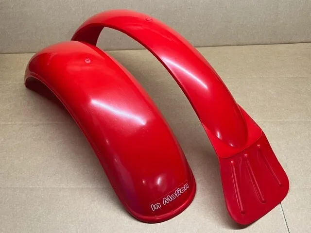 Trials Plastic Red Mudguards Bultaco Ossa Montesa Twinshock Pre 65