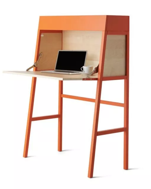 Foldable computer outlet desk ikea