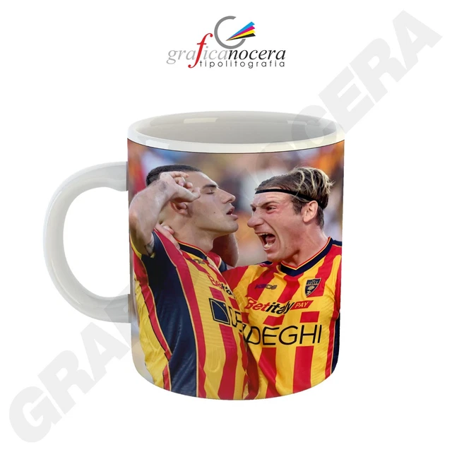 Tazza In Ceramica Personalizzata Lazio: 330ml, Regalo Originale Con Nome E Numero, Stampata, Microonde E Lavastoviglie